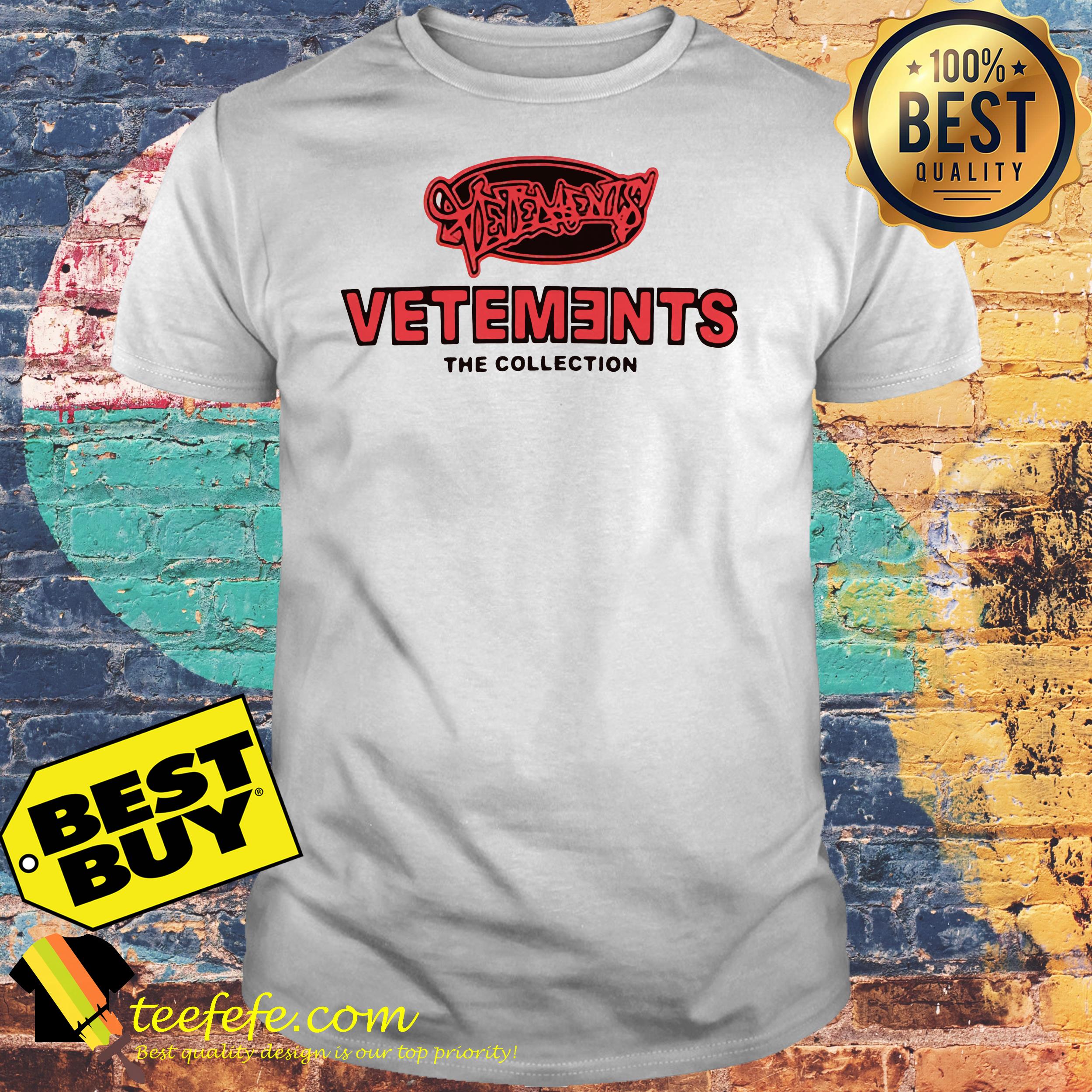 Official Vetements The Collection shirt