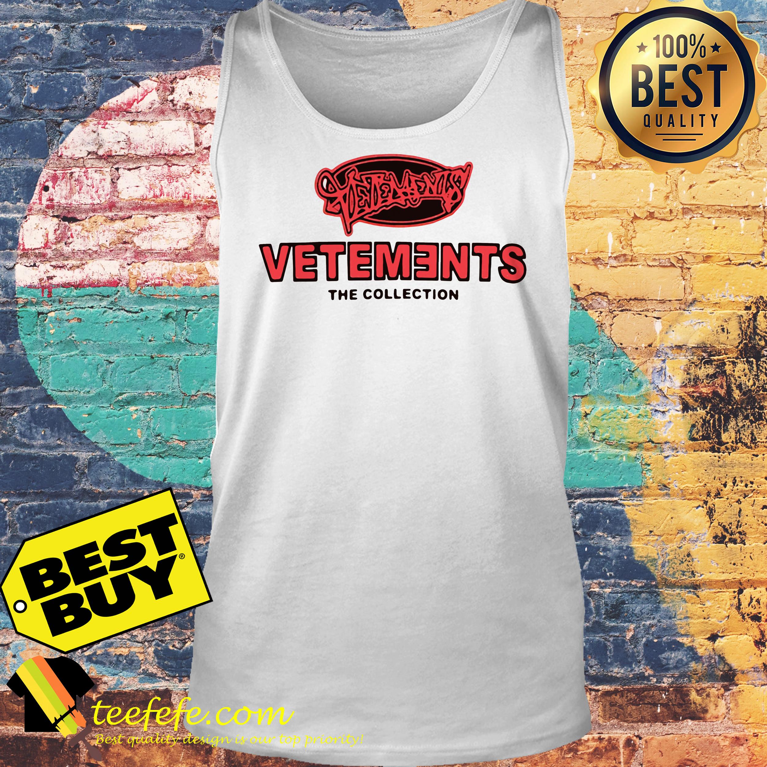 Official Vetements The Collection tank top