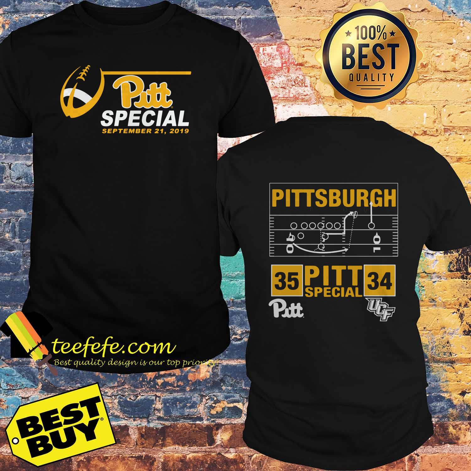 Pittsburgh Panthers Pitt Special Football Setember 21, 2019 shirt