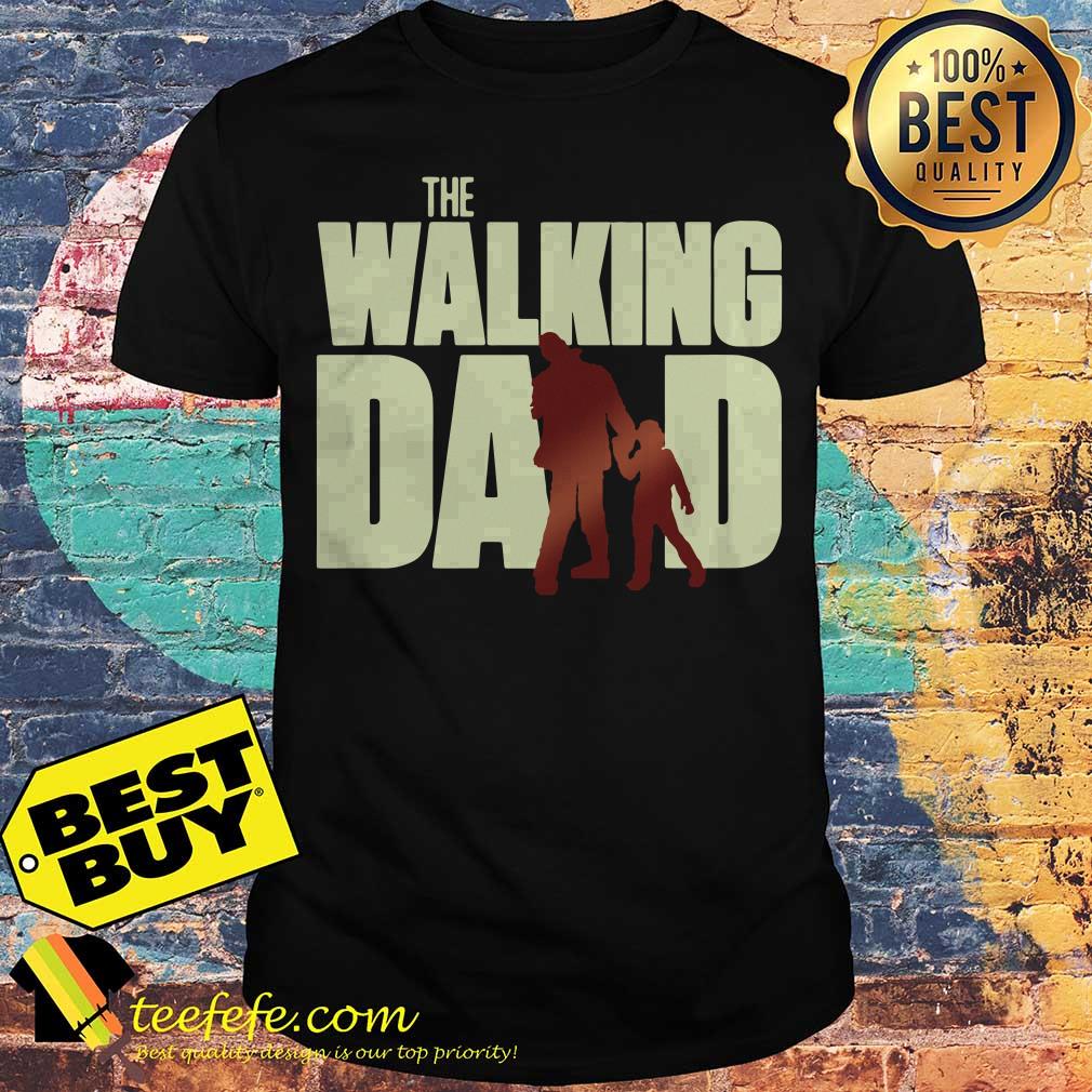 Rick and Carl The Walking Dead Cool Fathers Day Shower shirt