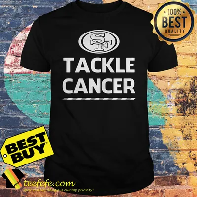 San Francisco 49ers Tackle Cancer shirt
