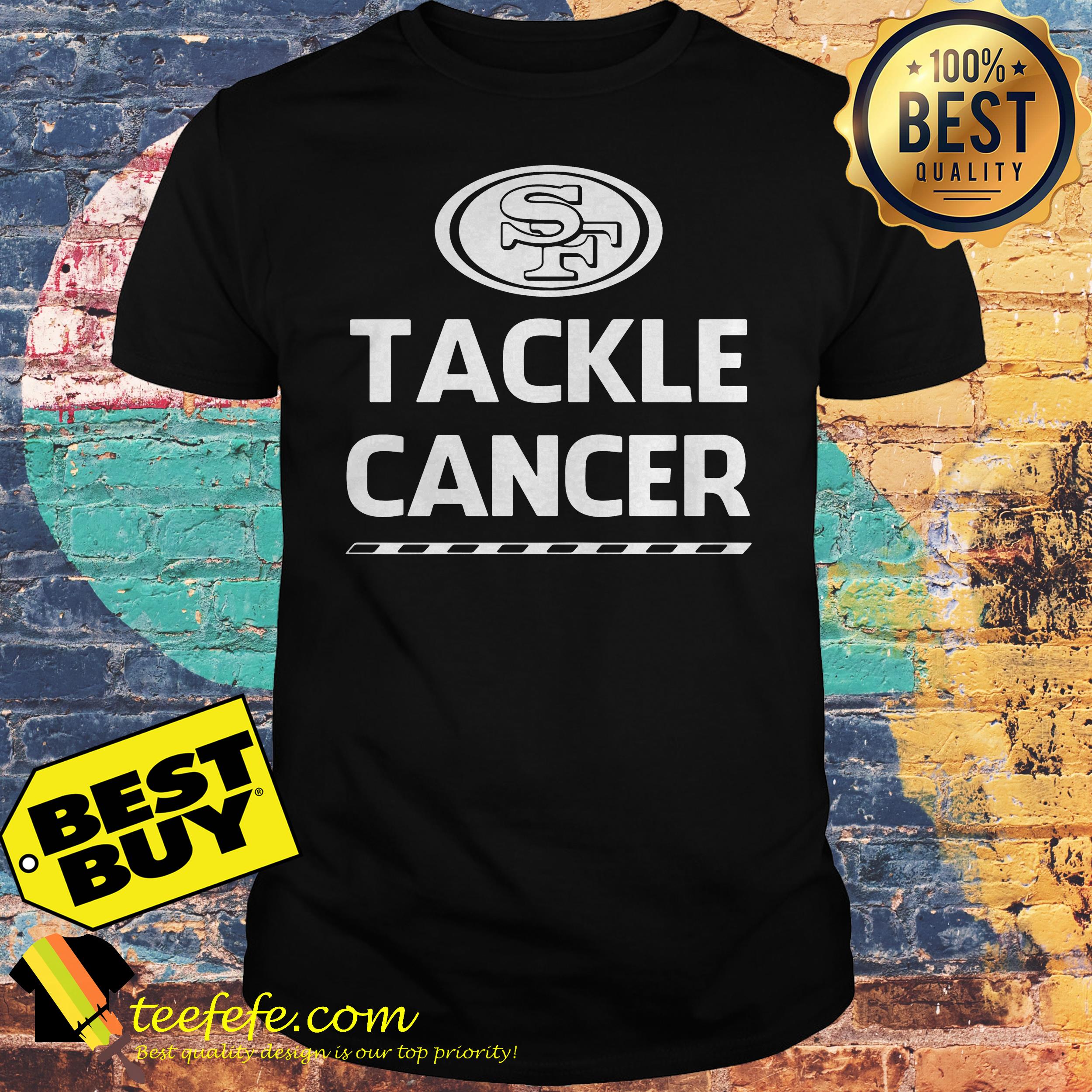 San Francisco 49ers Tackle Cancer shirt