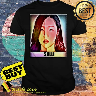 Sulli Korean Kpop Band shirt