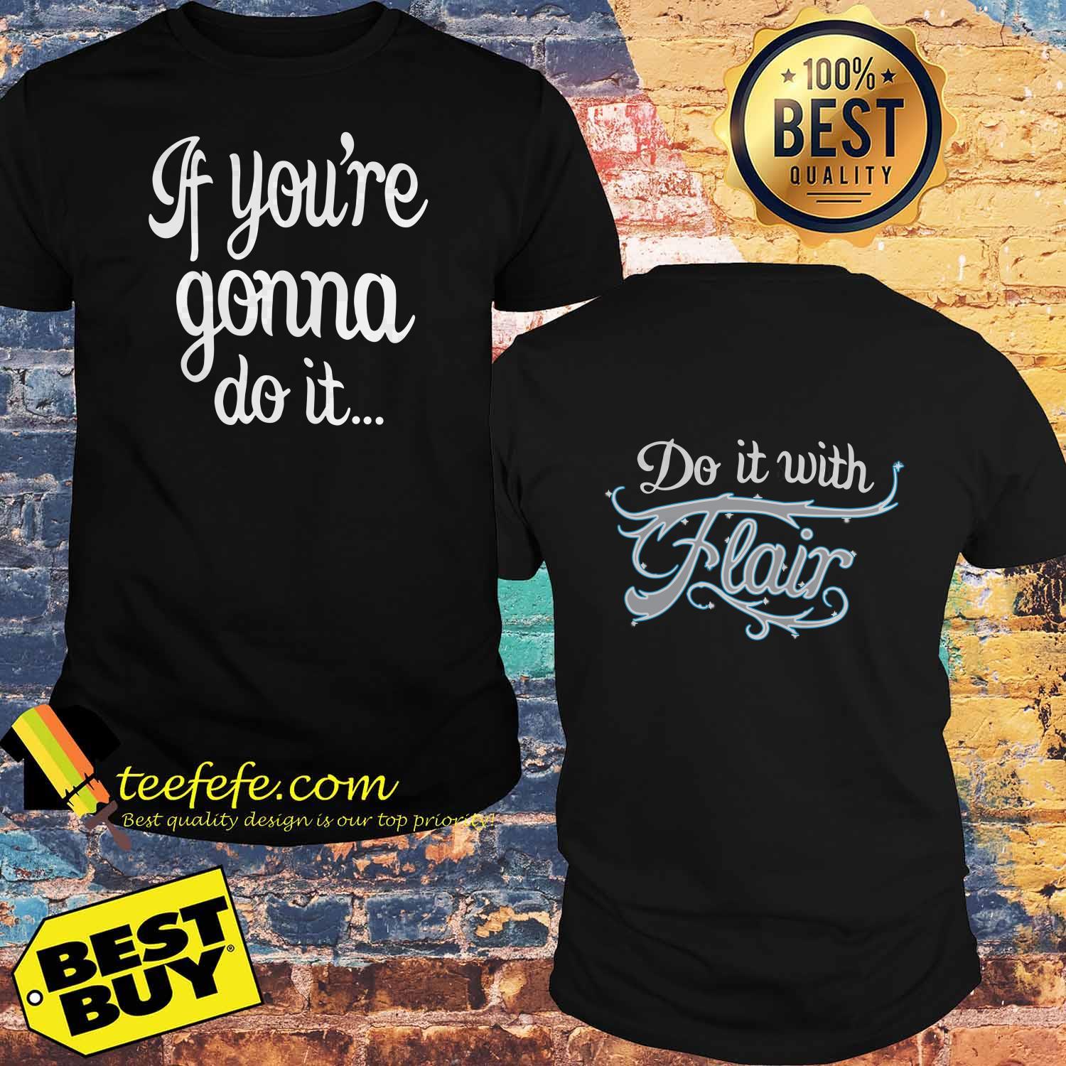 WWE Charlotte if you're gonna do it - do it with Flair shirt
