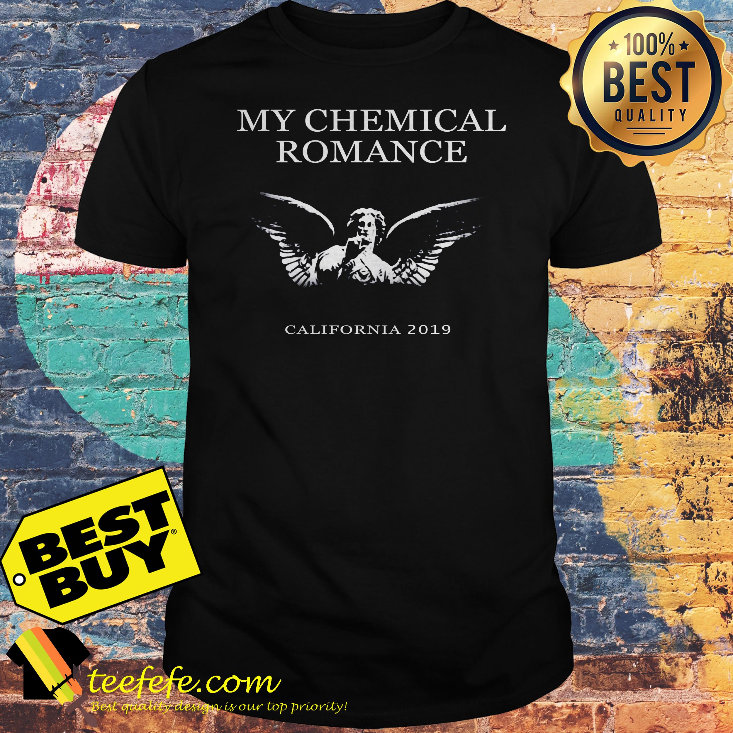 My Chemical Romance California Angel shirt My Chemical Romance California Angel shirt
