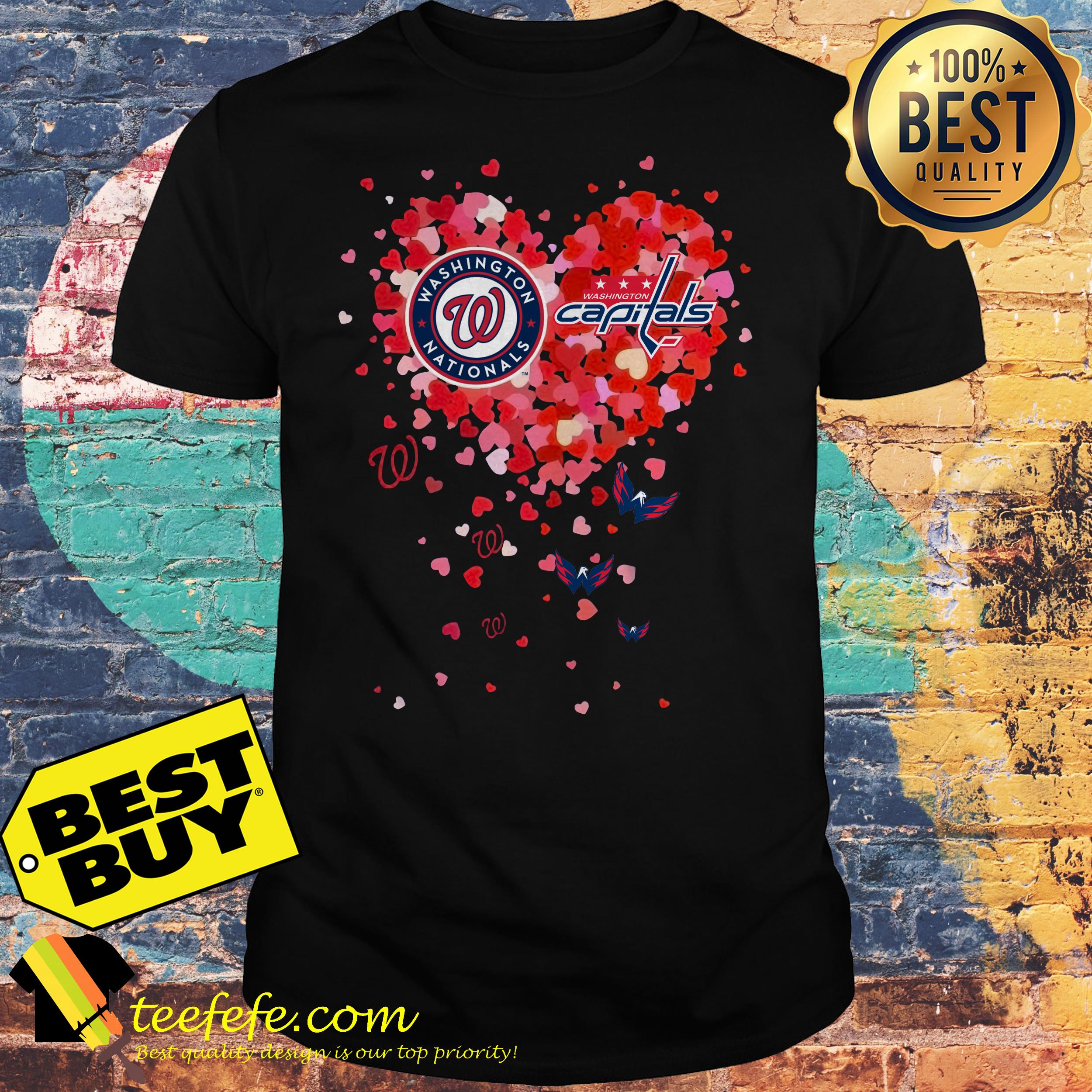 Cuore Pasqua Washington Nationals Washington Capitals shirt Cuore Pasqua Washington Nationals Washington Capitals shirt