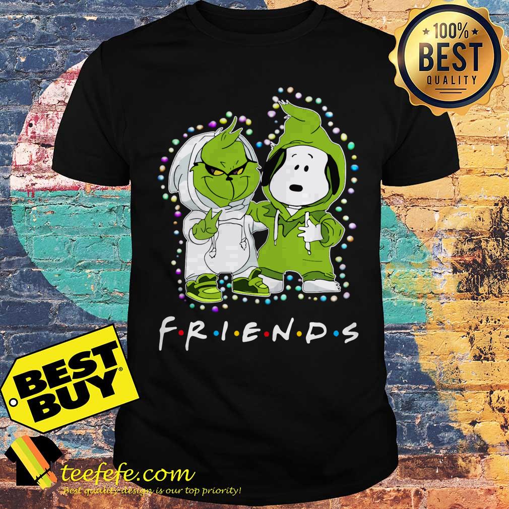 Grinch and Snoopy Friends shirt Grinch and Snoopy Friends shirt