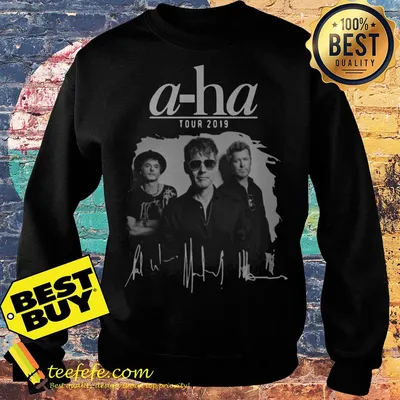 A-Ha tour 2019 signature shirt