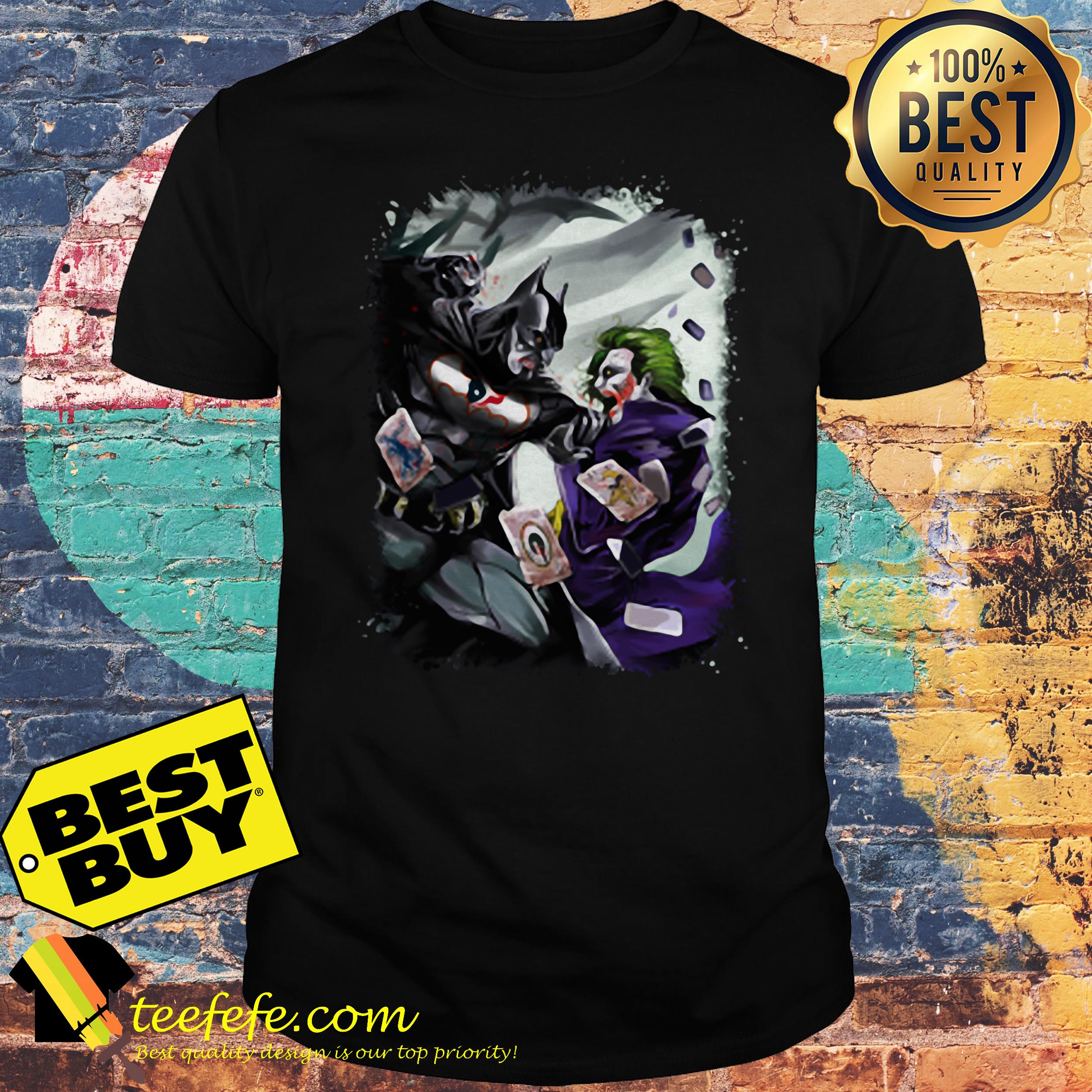 Houston Texans NFL Football Batman Fighting Joker DC Comics Halloween shirt Houston Texans NFL Football Batman Fighting Joker DC Comics Halloween shirt