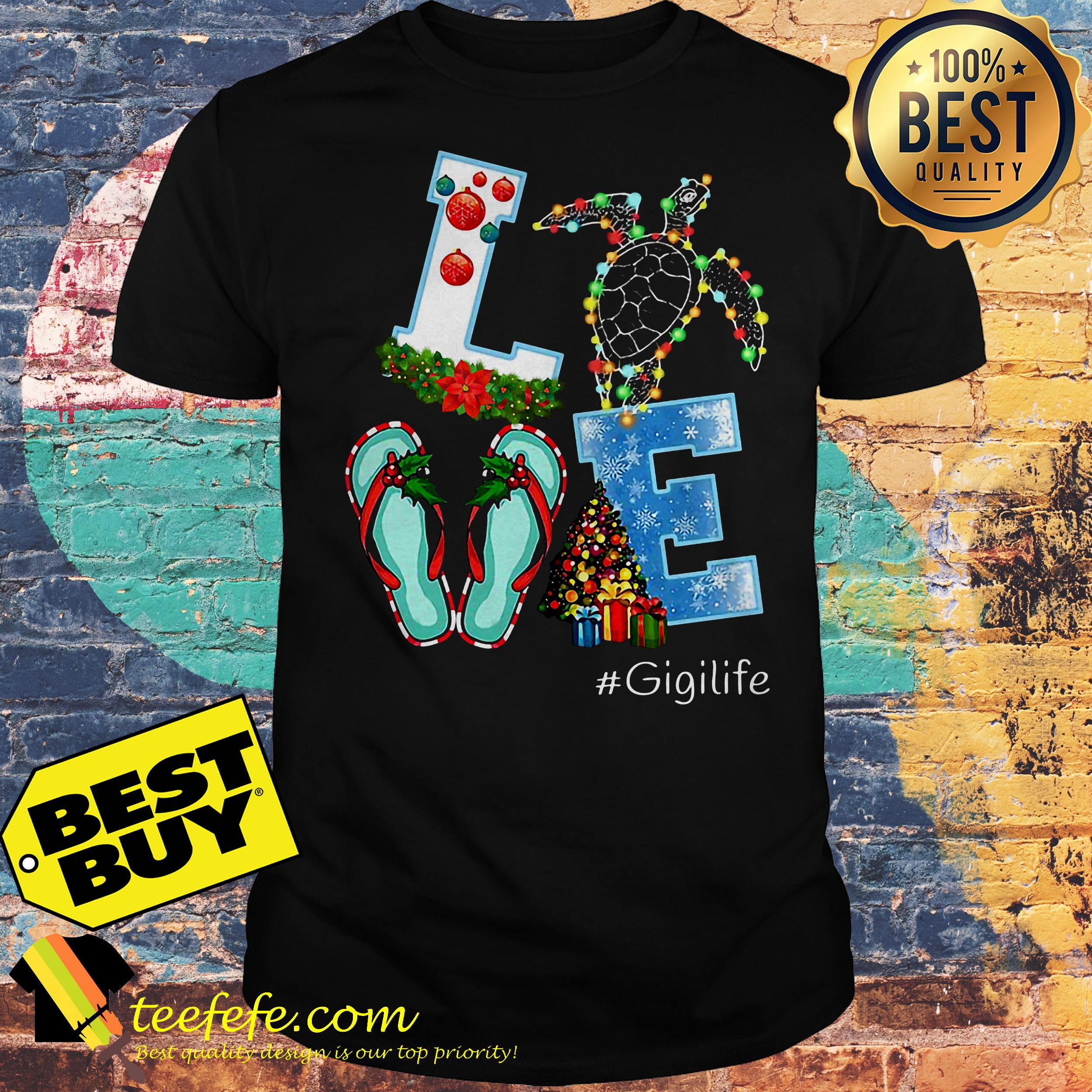Love Turtle #Gigilife Christmas shirt Love Turtle #Gigilife Christmas shirt