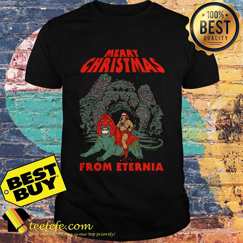 Merry Christmas from Eternia Masters of the Universe shirt