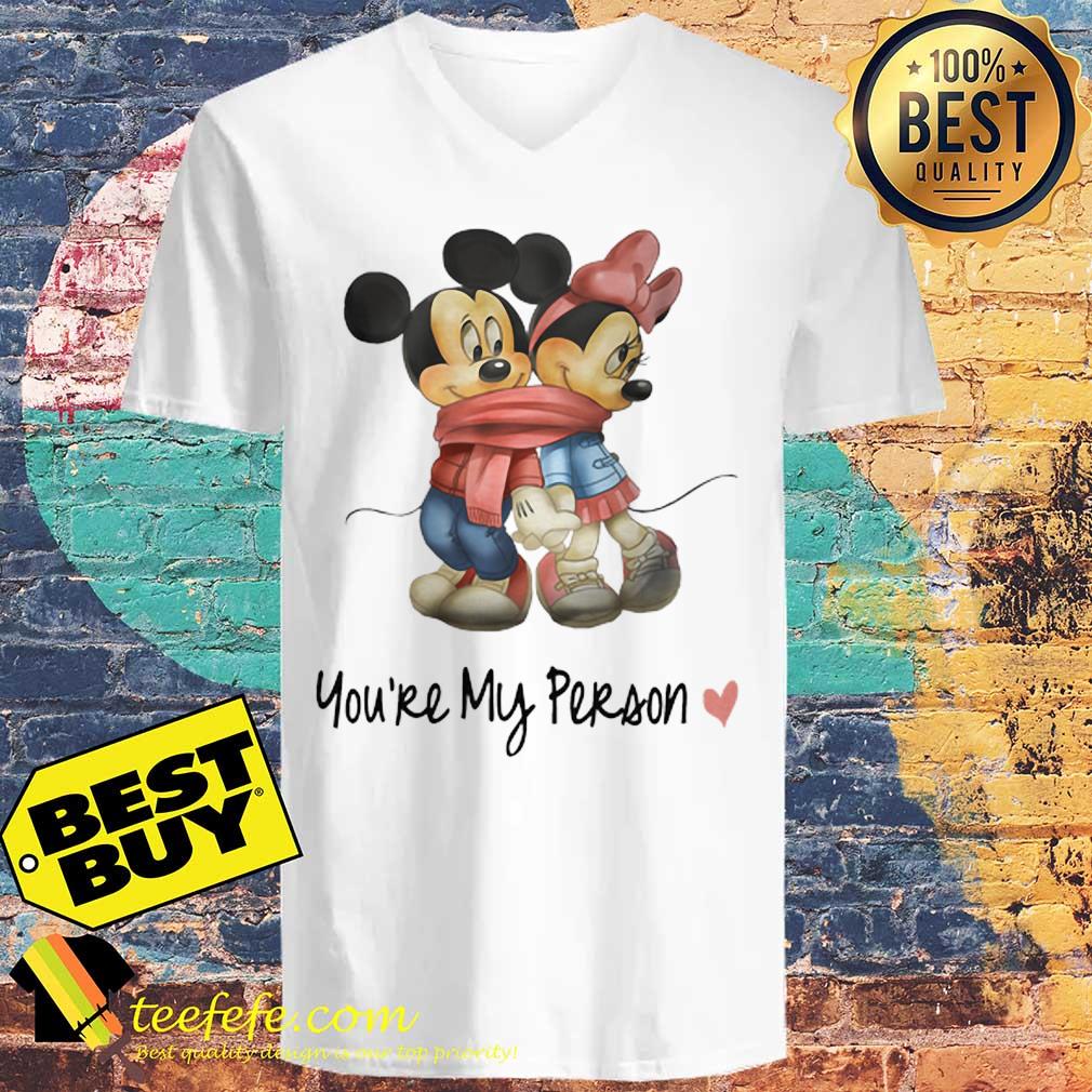 Mickey and Minnie mouse you are my person shirt Mickey and Minnie mouse you are my person shirt