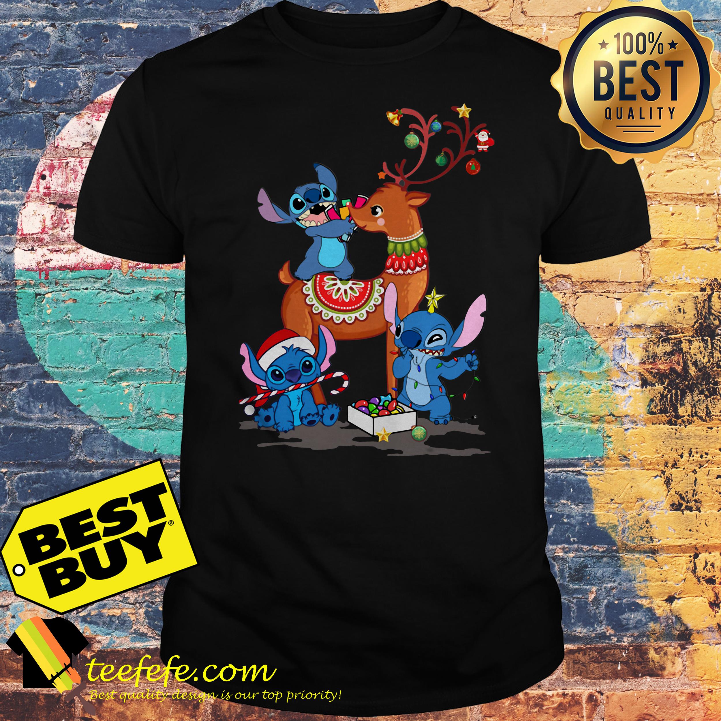 Ohana and Deer Christmas shirt Ohana and Deer Christmas shirt