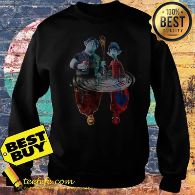 Pixar's Onward water shadow spider man shirt