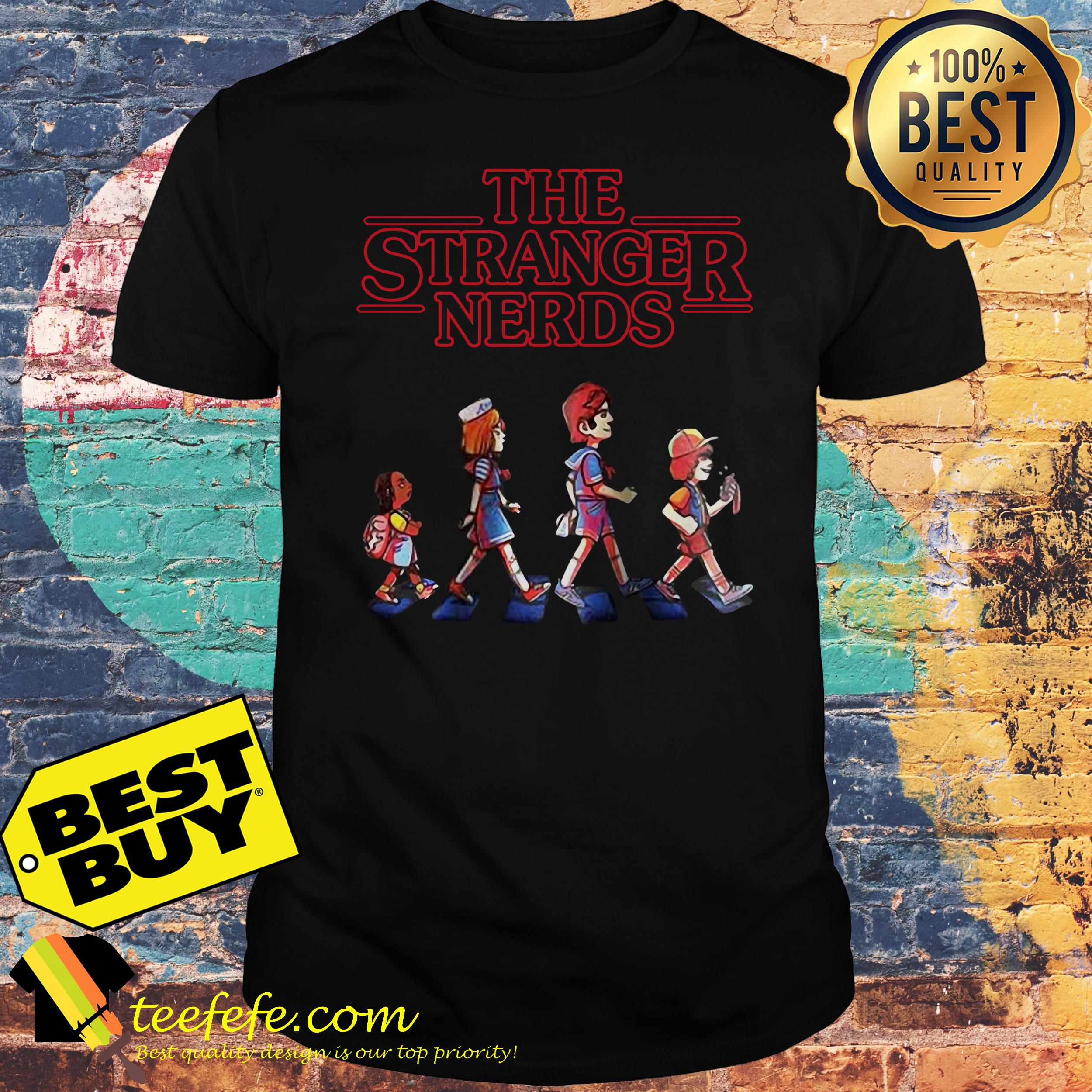 The Stranger Nerds I am not a Nerd Abbey Road shirt The Stranger Nerds I am not a Nerd Abbey Road shirt