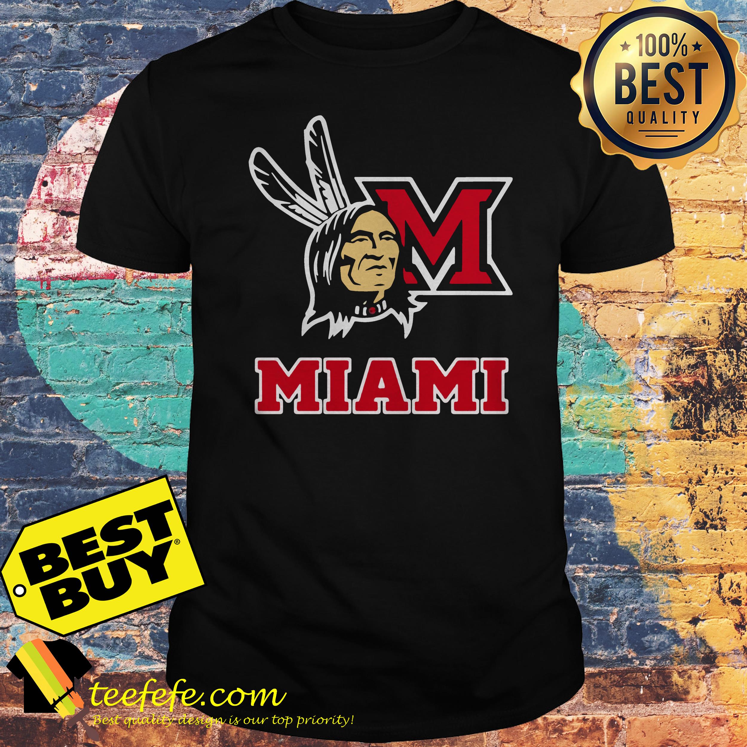Washington Redskins and Miami logo sport shirt Washington Redskins and Miami logo sport shirt