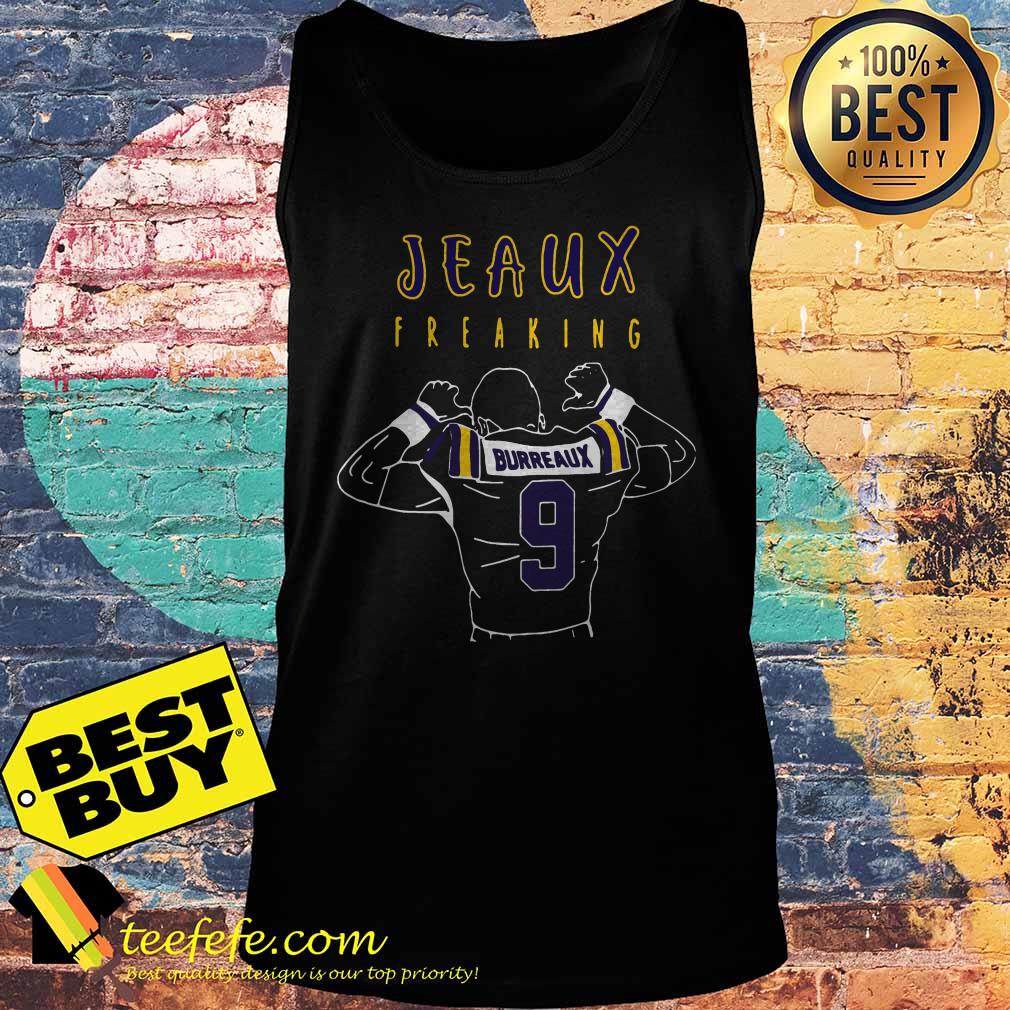#9 Jeaux Freaking Burreaux tank top