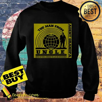 Agent Grandpa the Man from Uncle shirt sweater