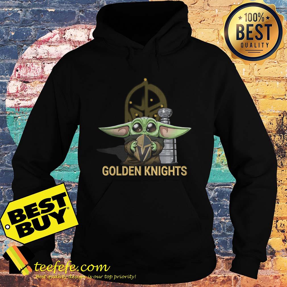 Baby Yoda Hug Vegas Golden Knights hoodie