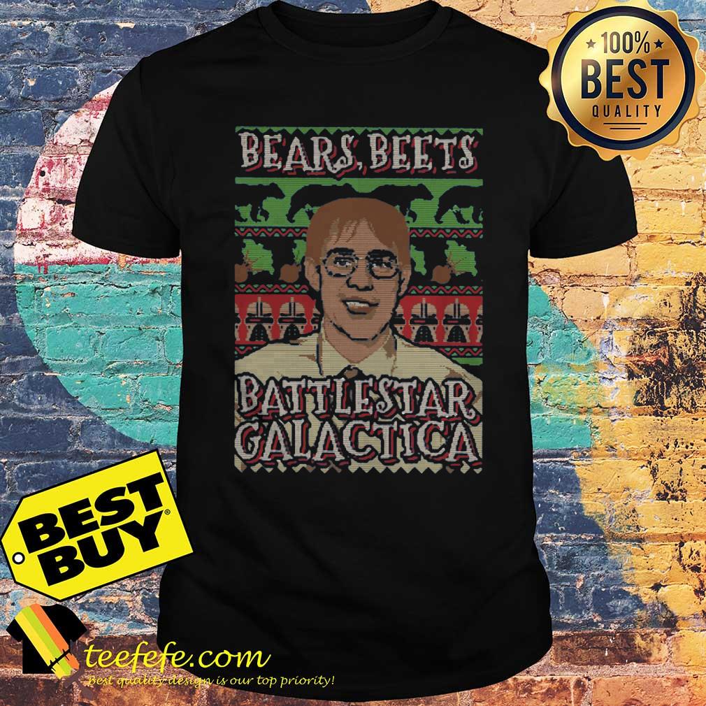 Bears beets Battlestar Galactica Christmas shirt