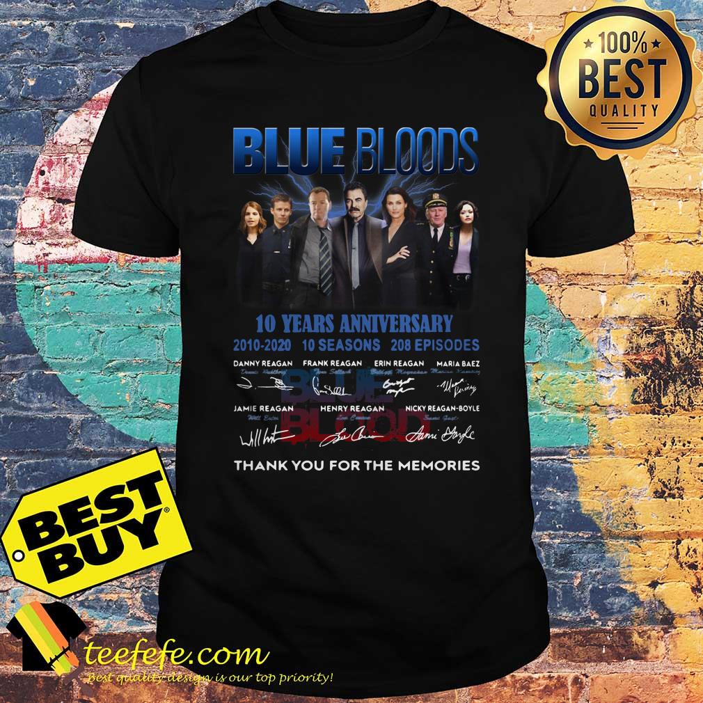 Blue Bloods 10 years anniversary signature shirt sweater
