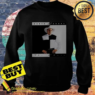 Garth Brooks Black and White shirt