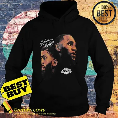 Lebron and Anthony Davis Los Angeles Lakers shirt sweater