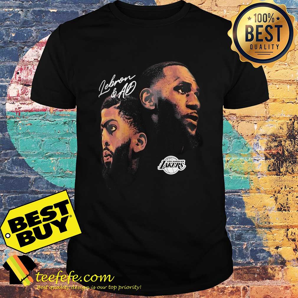 Lebron and Anthony Davis Los Angeles Lakers shirt sweater