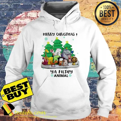 Merry Christmas Ya filthy animal shirt sweater