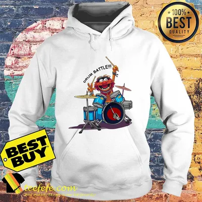 The Muppets Drummer Battle shirt sweater