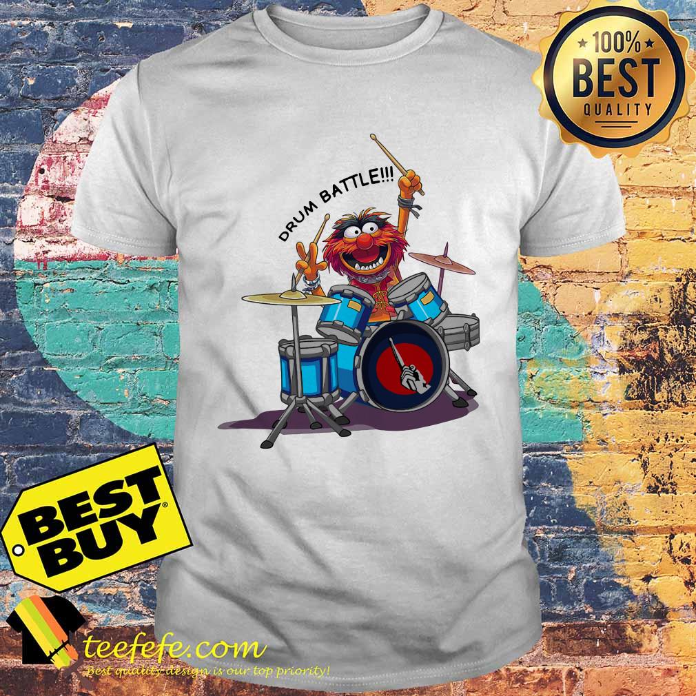 The Muppets Drummer Battle shirt sweater