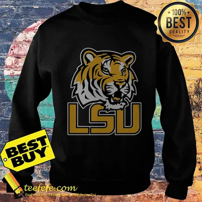 Official LSU Tigers logo shirt sweater