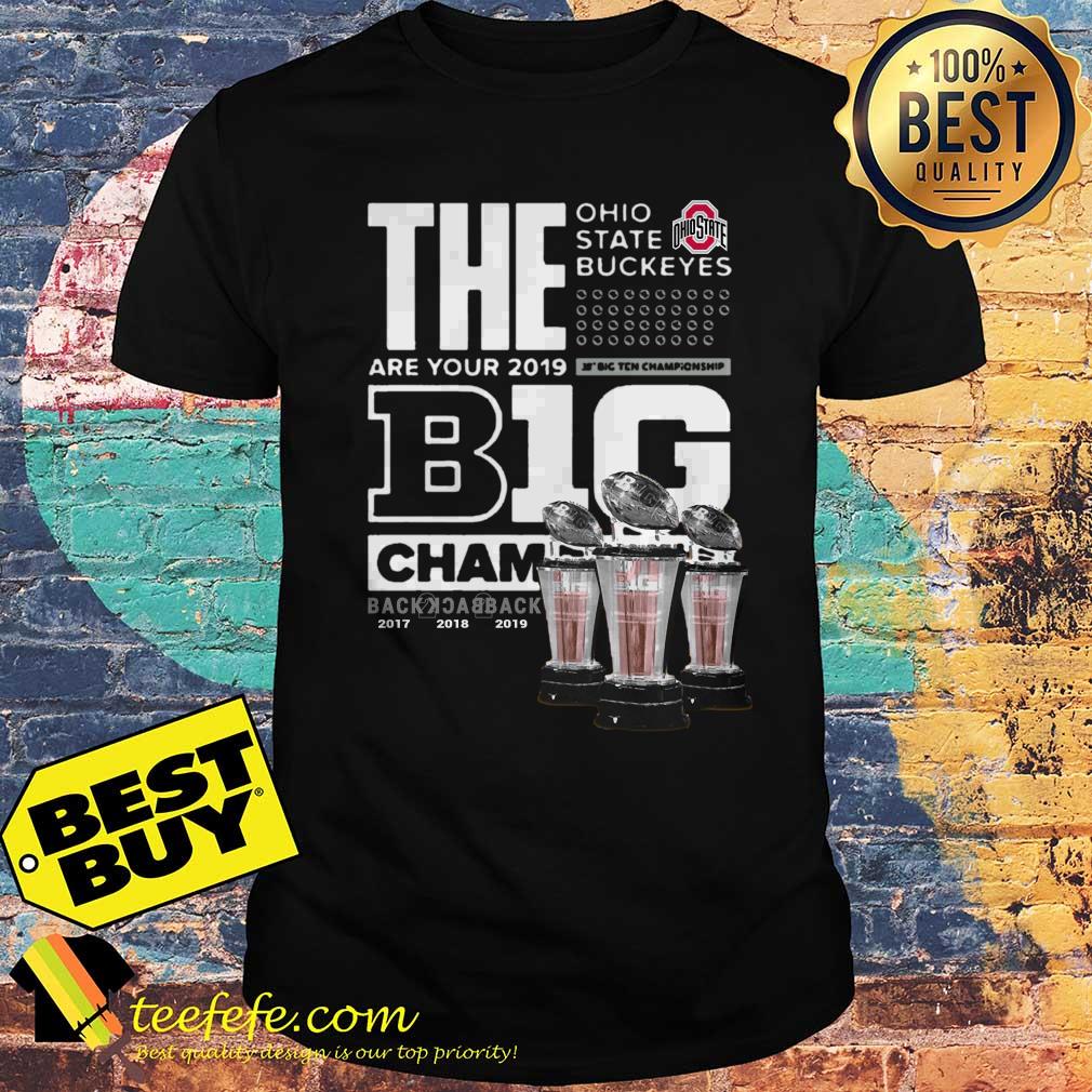 The Ohio State Buckeyes are your 2019 big Champions shirt sweater
