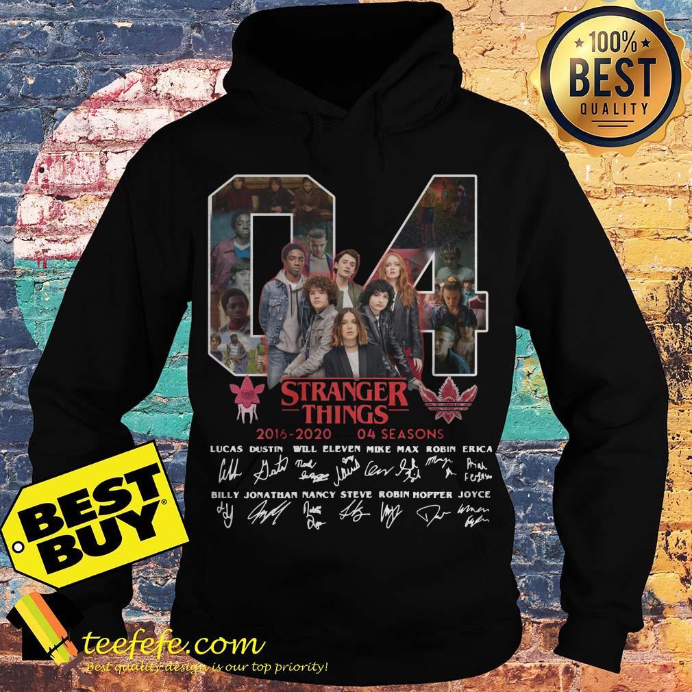 04 Stranger Things 2016-2020 04 Seasons Signatures Hoodies