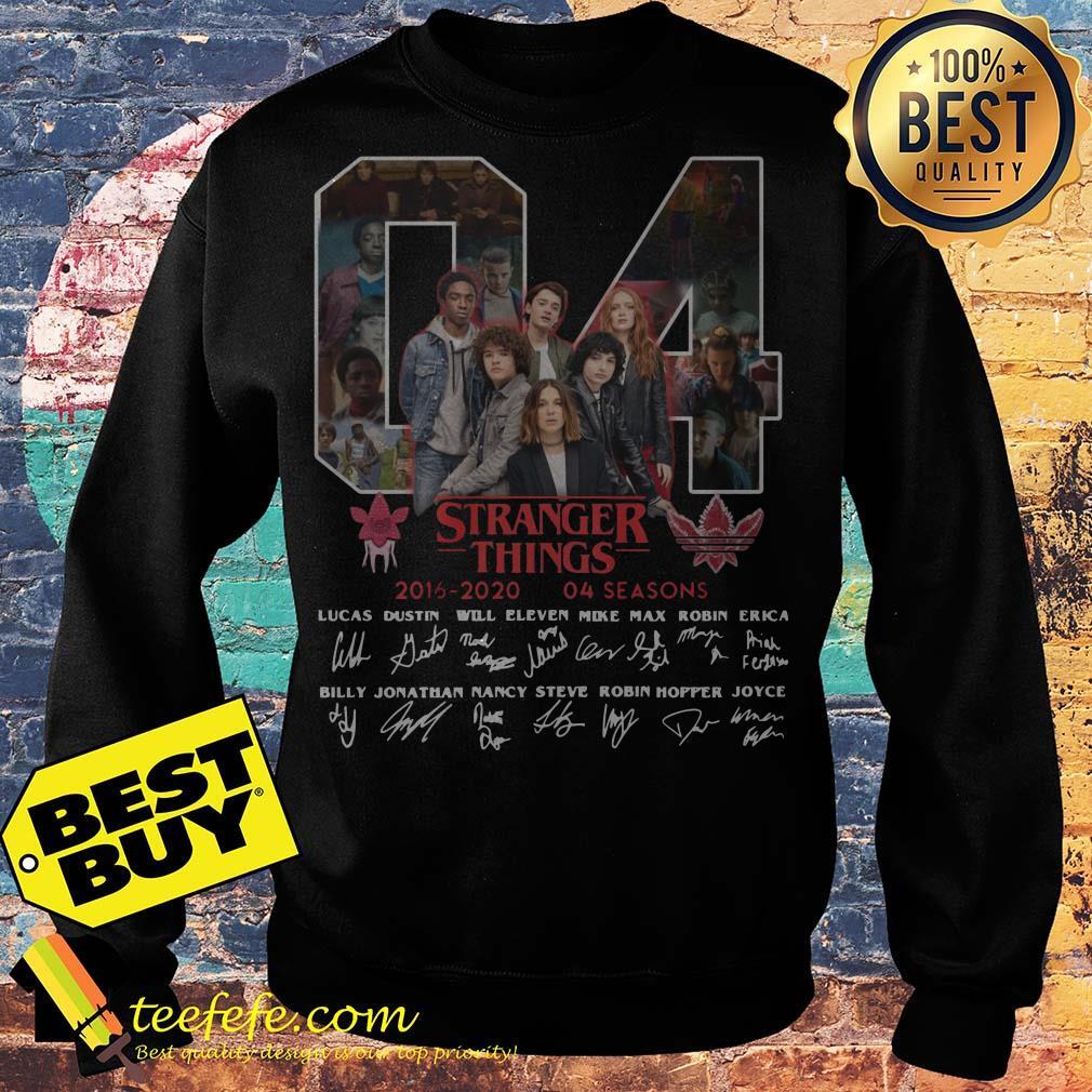 04 Stranger Things 2016-2020 04 Seasons Signatures Sweater