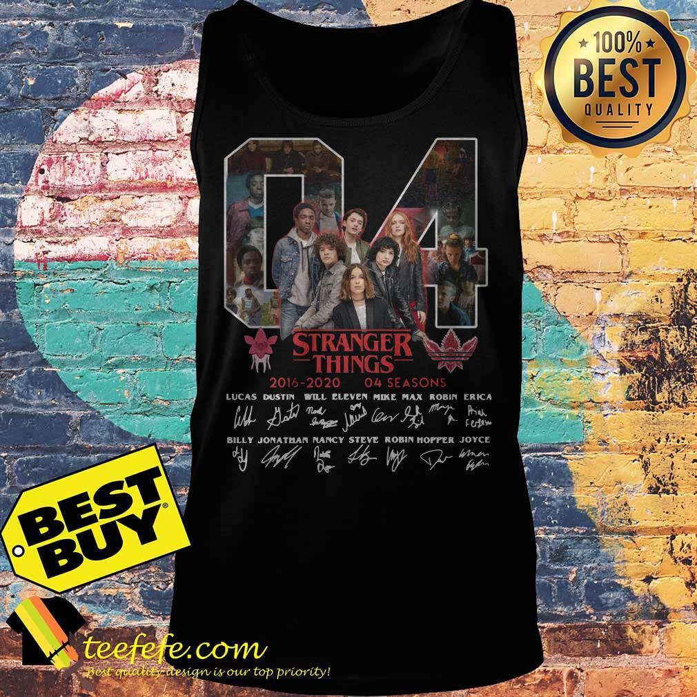04 Stranger Things 2016-2020 04 Seasons Signatures Tank top