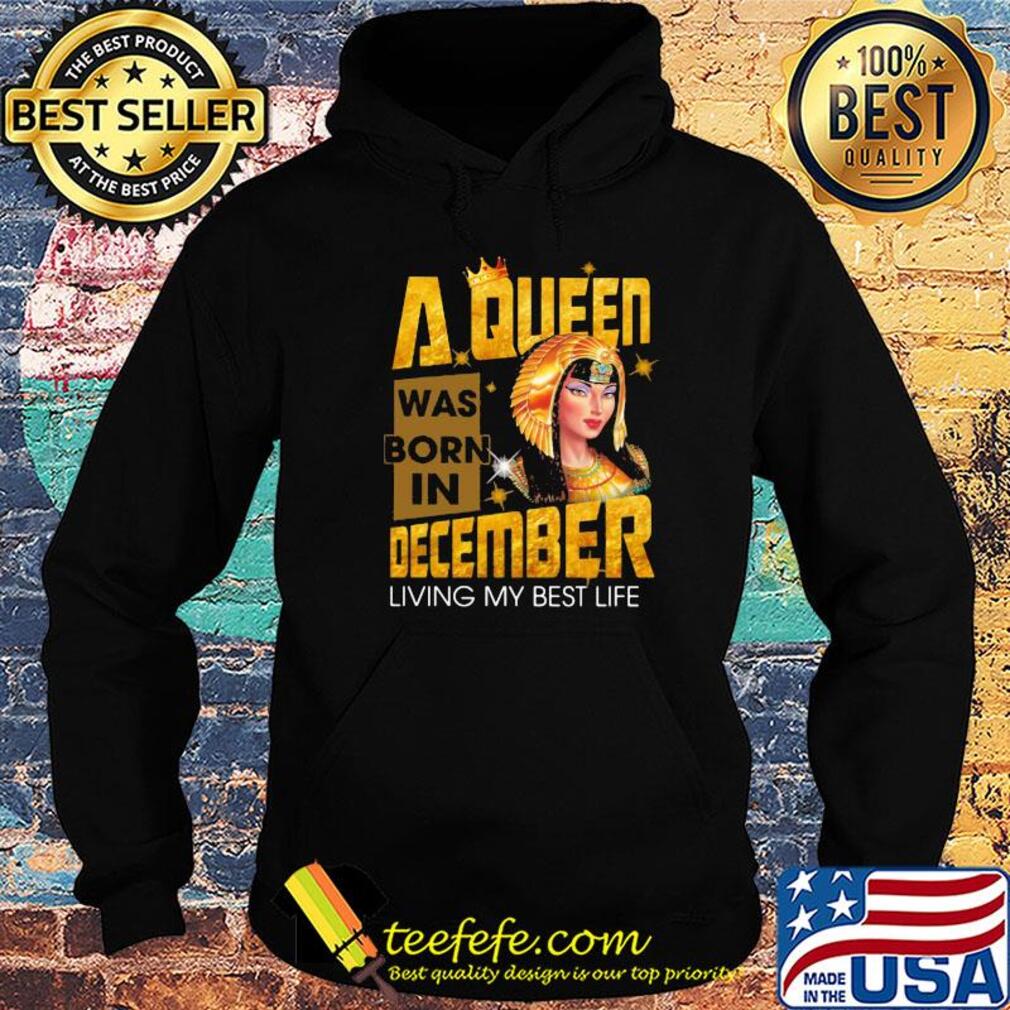 A queen was born in december living my best life s Hoodie A queen was born in december living my best life s Hoodie
