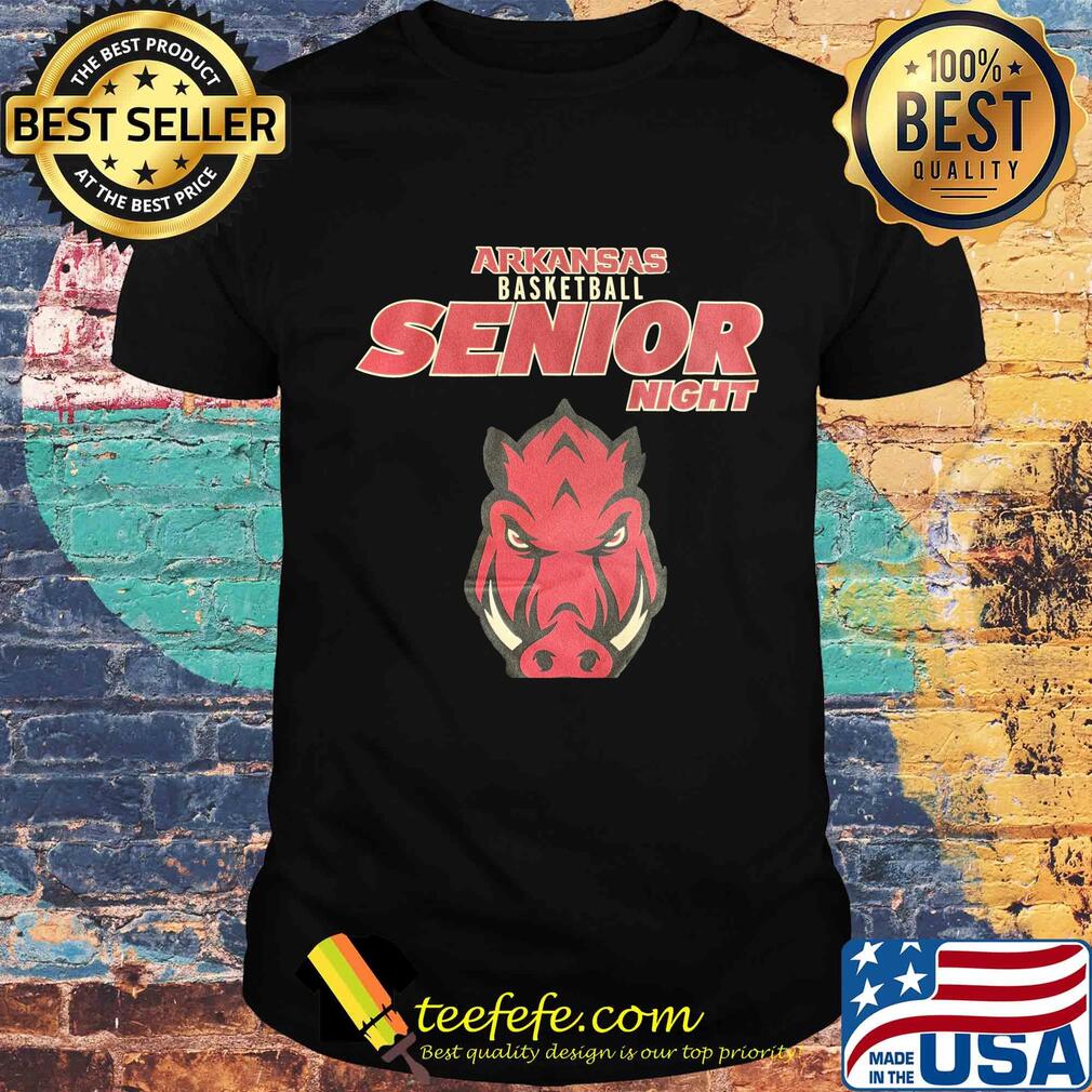 Arkansas basketbball Senior night shirt
