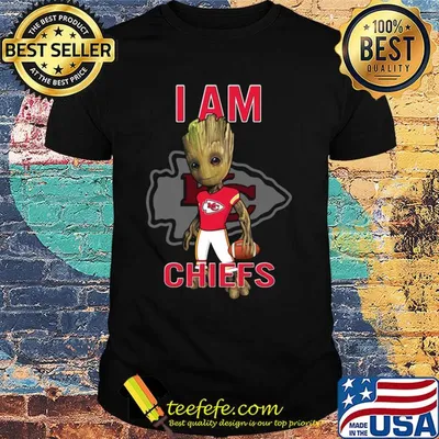 Baby Groot I Am Kansas City Chiefs Football shirt