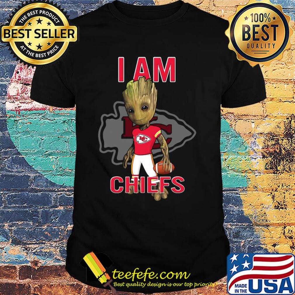 Baby Groot I Am Kansas City Chiefs Football shirt