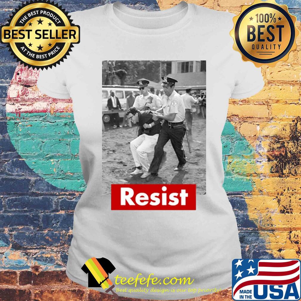 Bernie Sanders Getting Arrested Resist s Laides tee Bernie Sanders Getting Arrested Resist s Laides tee