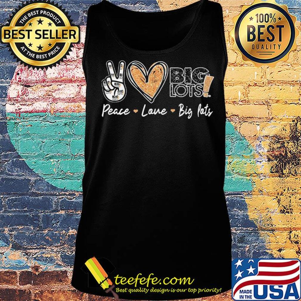 Diamond peace love big lots s Tank top Diamond peace love big lots s Tank top