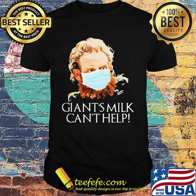 Giant's milk can't help Covid-19 Coronavirus shirt