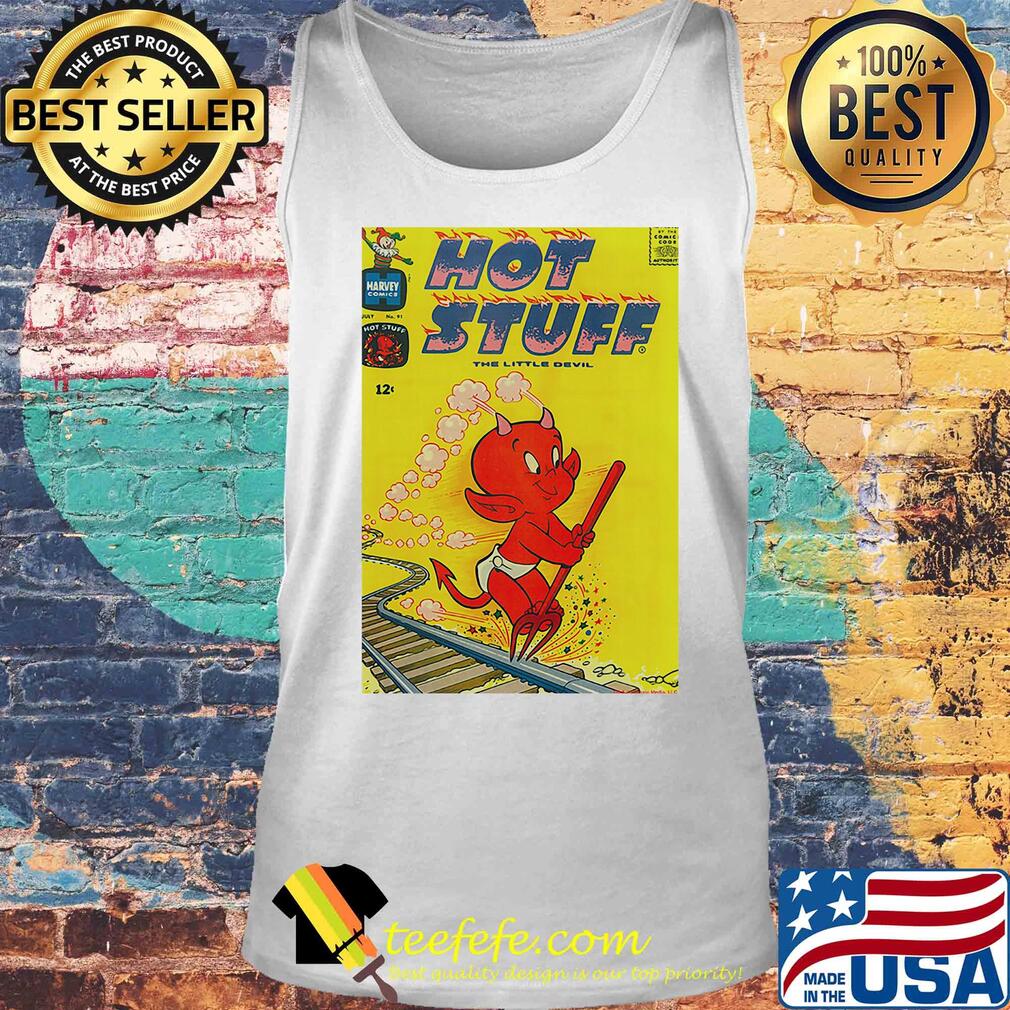 Hot Stuff The Little Devil Farming Comic Cover s Tank top Hot Stuff The Little Devil Farming Comic Cover s Tank top