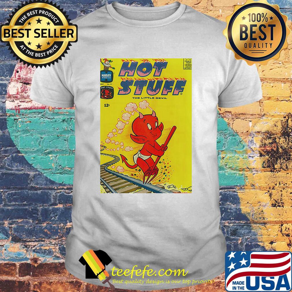 Hot Stuff The Little Devil Farming Comic Cover shirt Hot Stuff The Little Devil Farming Comic Cover shirt