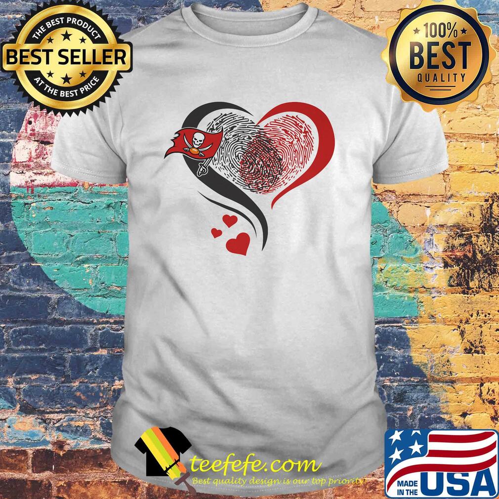 Love San Leandro Pirate Football Hearts Fingerprints shirt Love San Leandro Pirate Football Hearts Fingerprints shirt