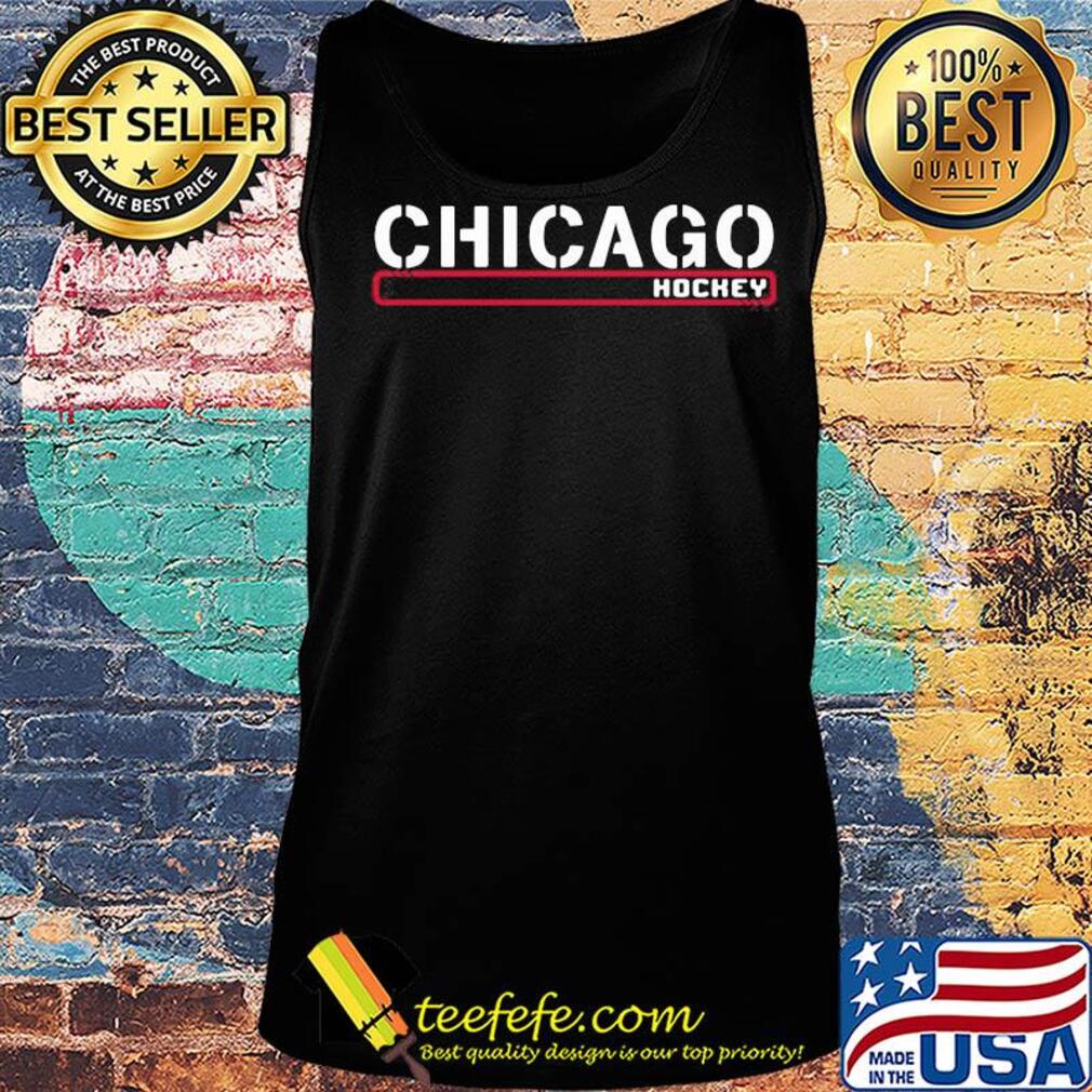 Official Chicago hockey sport s Tank top Official Chicago hockey sport s Tank top