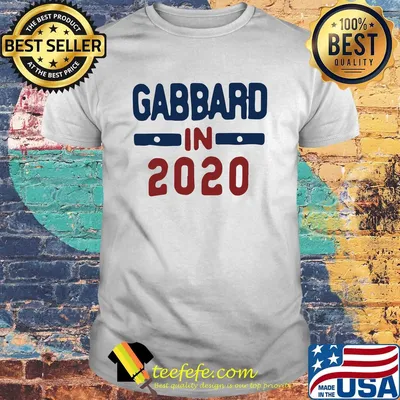 Official Gabbard in 2020 shirt