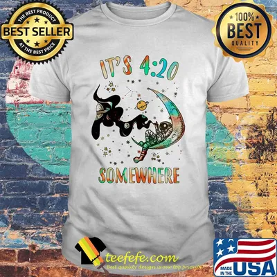 Official It's 4:20 somewhere shirt
