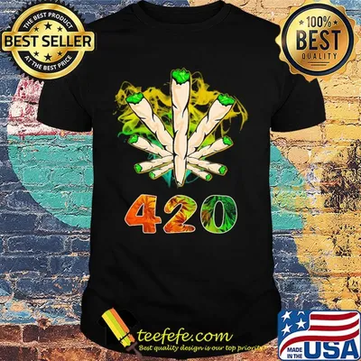Official The Smoke Circle 420 Weed shirt